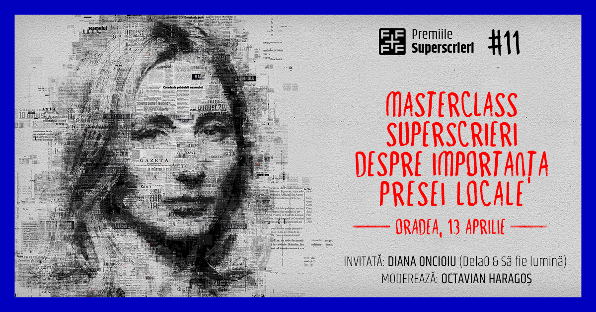 Masterclass Superscrieri ORADEA: Diana Oncioiu